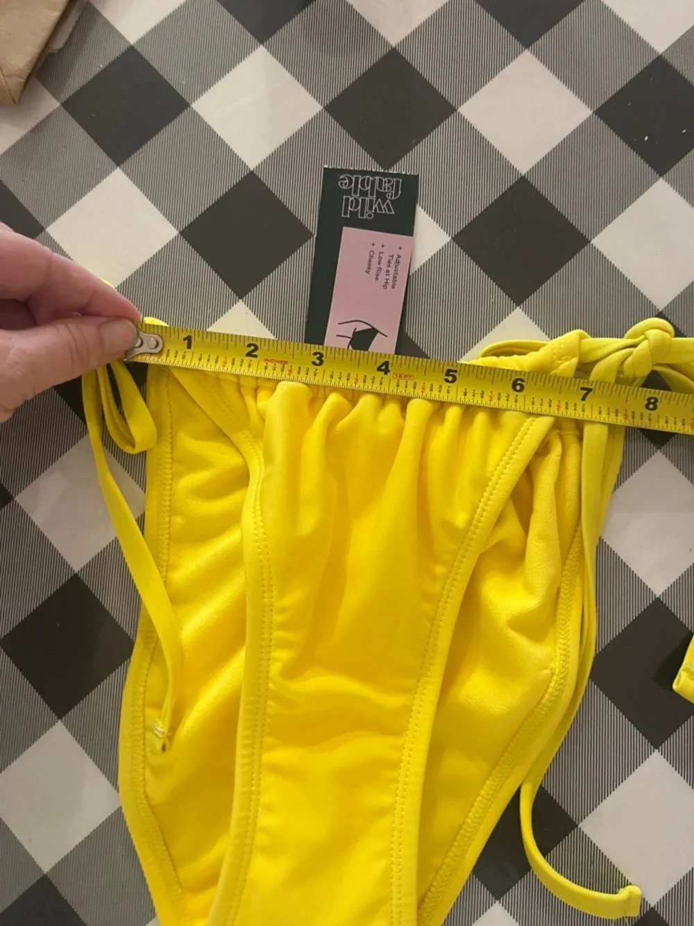 New Wild Fable Women’s Yellow String Bikini Bottoms Size XXS NWT